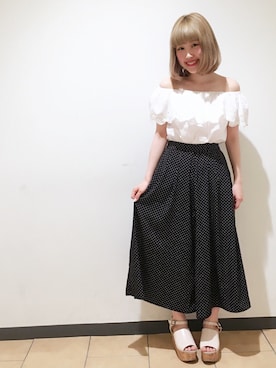 「スカーチョ」｜archivesさん（レディース・157cm）の夏コーディネート