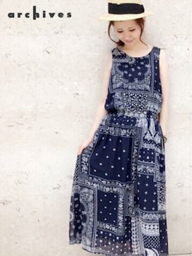 「7月WEAR夏のサンダル祭り」｜archivesさん（レディース・154cm）の夏コーディネート