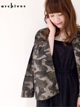 「ロック」｜archivesさん（レディース・162cm）の夏コーディネート
