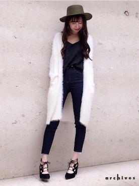 archivesさん（レディース・162cm）の秋コーディネート