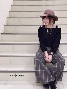 archivesさん（レディース・160cm）の秋コーディネート