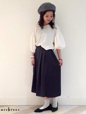 archivesさん（レディース・150cm）の秋コーディネート