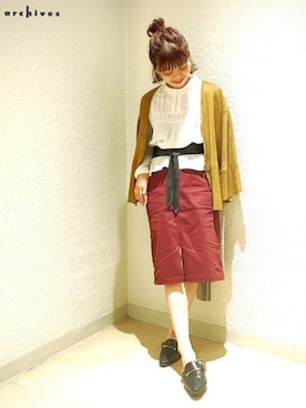 archivesさん（レディース・154cm）の秋コーディネート