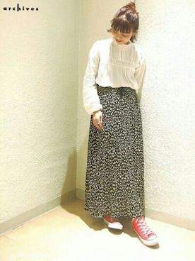 archivesさん（レディース・154cm）の秋コーディネート