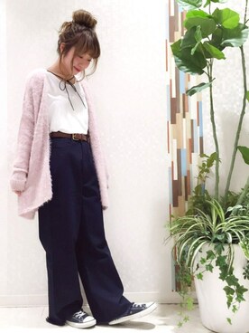 「archives（アルシーヴ）のアイテム（ムートンコート）」を使った、archivesさん（レディース・153cm）の秋コーディネート