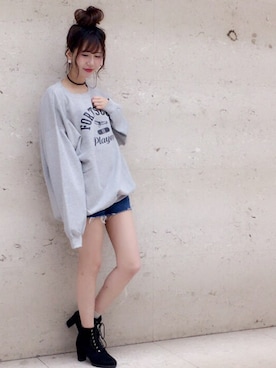 「archives（アルシーヴ）のアイテム（ブーツ）」を使った、archivesさん（レディース・161cm）の秋コーディネート