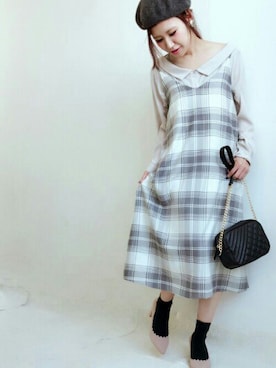 archivesさん（レディース・154cm）の冬コーディネート