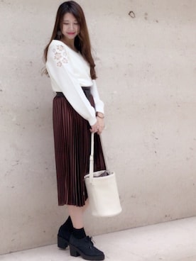 archivesさん（レディース・161cm）の冬コーディネート