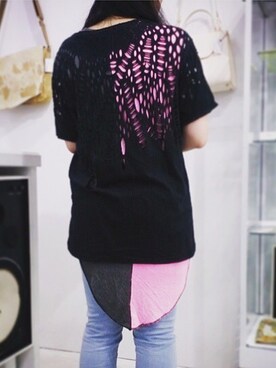 「HORACE （ホレース）のアイテム」を使った、Ｕさん（レディース・152cm）の冬コーディネート