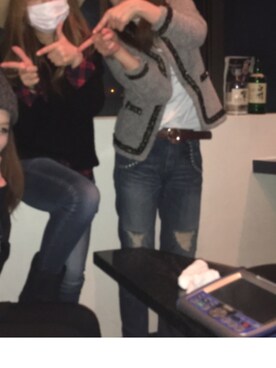 「Sariah（サリア）のアイテム」を使った、Amiさん（レディース・153cm）の春コーディネート