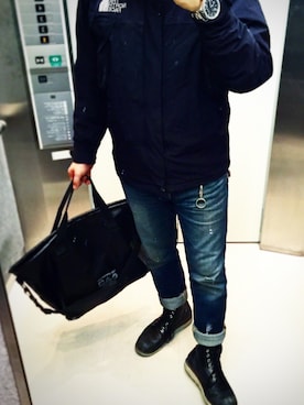 「STREAM TRAIL（ストリームトレイル）のアイテム」を使った、にしちゃんさん（メンズ・173cm）の春コーディネート