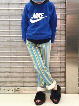 「2littlebobのアイテム（デニムパンツ、その他）」を使った、twiggyさん（レディース）の秋コーディネート