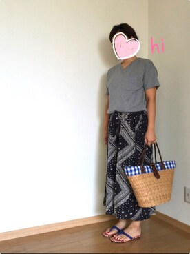 hichin3さん(レディース・161cm)の夏コーディネート