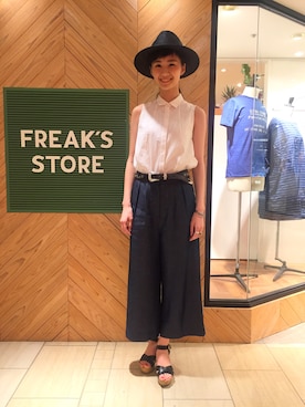 「アイテム（バングル/リストバンド）」を使った、allyさん（レディース・170cm・20代）の春コーディネート