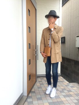 「CIAOPANIC TYPY（チャオパニックティピー）のアイテム」を使った、masakiさん（メンズ・186cm）の春コーディネート