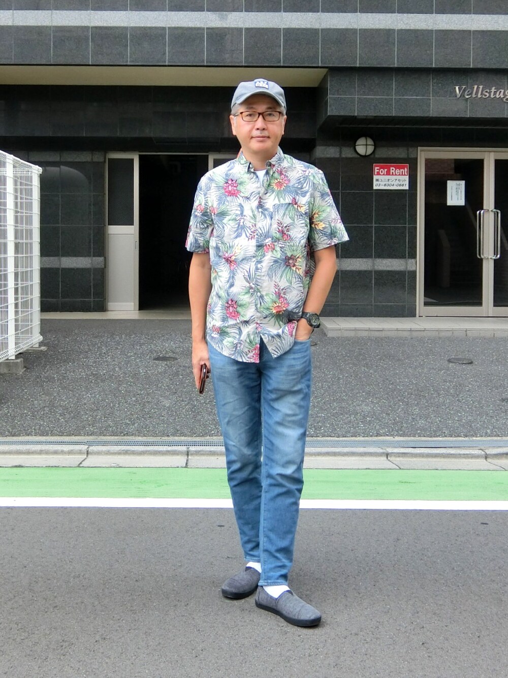 「H&Mのアイテム（シャツ/ブラウス、その他）」を使った、HiRo🇺🇸さん（メンズ・178cm）の夏コーディネートの1枚目の写真