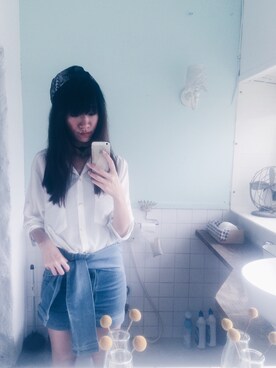 「catworld（キャットワールド）のアイテム」を使った、Hsin-Ting Hsuさん（レディース・164cm）の春コーディネート