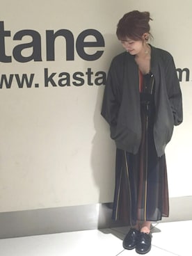 「アイテム（MA-1）」を使った、るっこさん（レディース・153cm・20代）の秋コーディネート