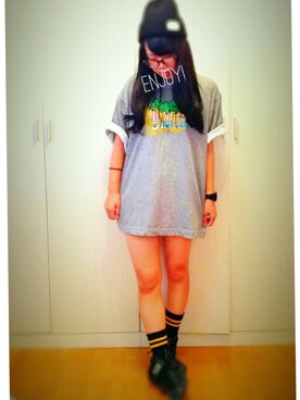 maho⍩⃝⃜さんのコーディネート