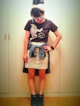 maho⍩⃝⃜さんのコーディネート