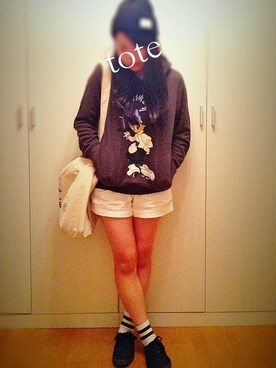 maho⍩⃝⃜さんのコーディネート