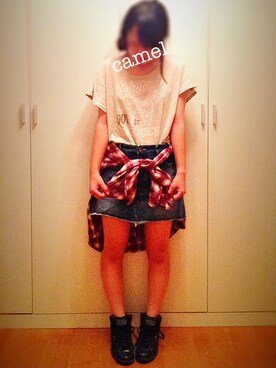 maho⍩⃝⃜さんのコーディネート