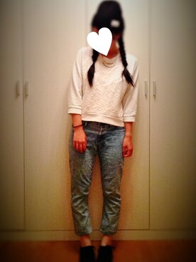 maho⍩⃝⃜さんのコーディネート