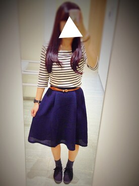 maho⍩⃝⃜さんのコーディネート