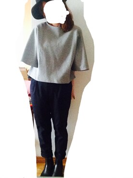 「ハットコーデ」｜もここさん（レディース・152cm）の夏コーディネート