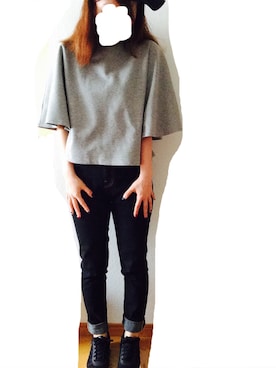「SLOBE IENA（スローブイエナ）のNIKE エアマックスインビガー（スニーカー）」を使った、もここさん（レディース・152cm）の夏コーディネート