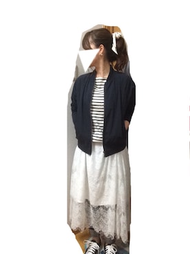 「CONVERSE（コンバース）のCONVERSE コンバース ジャック パーセル / JACK PURCEL（スニーカー）」を使った、もここさん（レディース・152cm）の春コーディネート