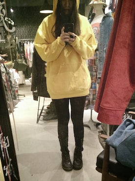「Martens」｜甯さん（メンズ・160cm）の冬コーディネート