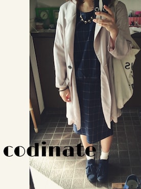 さ や こ ○△さんのコーディネート