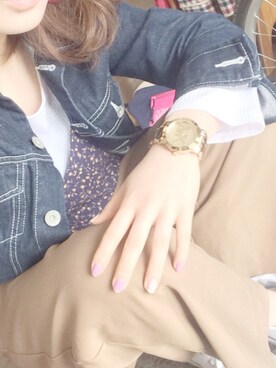 さ や こ ○△さん（レディース・154cm）の春コーディネート