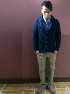 JUNさん(メンズ・173cm)の冬コーディネート