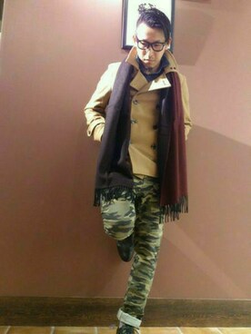 JUNさん(メンズ・173cm)の冬コーディネート