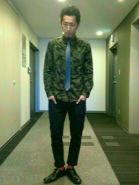 JUNさん（メンズ・173cm）の春コーディネート