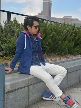 JUNさん（メンズ・173cm）の春コーディネート