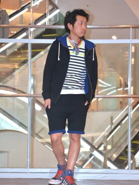 JUNさん(メンズ・173cm)の春コーディネート