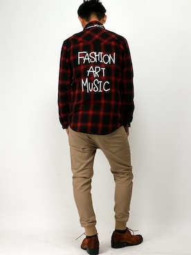 JUNさん（メンズ・174cm）の秋コーディネート