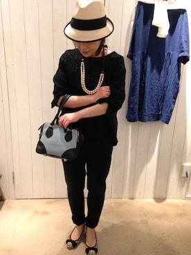 「おめかしコーデ」｜「アイテム（バレエシューズ）」を使った、douxbleu吉祥寺店さん（レディース・151cm）の春コーディネート