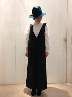「doux bleu （ドゥーブルー）のアイテム」を使った、douxbleu吉祥寺店さん（レディース・151cm）の秋コーディネート