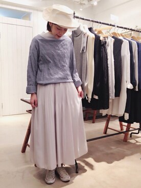 「doux bleu （ドゥーブルー）のアイテム」を使った、douxbleu吉祥寺店さん（レディース・150cm）の冬コーディネート