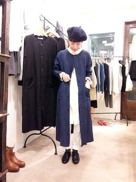 「La Tenace（ラテナーチェ）のアイテム」を使った、douxbleu吉祥寺店さん（レディース・152cm）の冬コーディネート