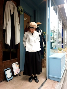 「Odds（オッズ）のアイテム」を使った、douxbleu吉祥寺店さん（レディース・150cm）の冬コーディネート