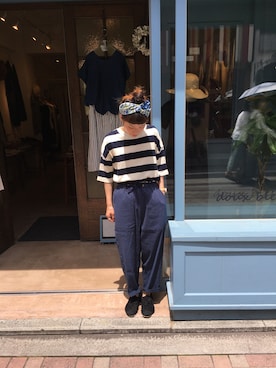 「ワッフル」｜douxbleu吉祥寺店さん（レディース・150cm）の夏コーディネート