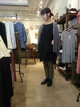 「doux bleu （ドゥーブルー）のアイテム」を使った、douxbleu吉祥寺店さん（レディース・152cm）の夏コーディネート