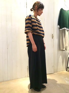 「doux bleu （ドゥーブルー）のアイテム」を使った、douxbleu吉祥寺店さん（レディース・158cm）の夏コーディネート