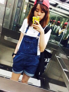 「BSX」｜Joyceさん（レディース・166cm）の夏コーディネート