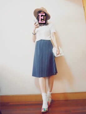 E F F I Eさん（レディース・163cm）の秋コーディネート